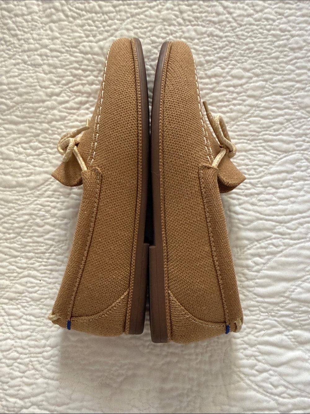 Rothy's Tan Canvas Driving Moccasins - Picture 8 of 8